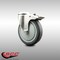 Service Caster 5 Inch 316SS Thermoplastic Rubber Swivel Bolt Hole Caster with Total Lock Brake SCC-SS316BHTTL20S514-TPRB - alternate 4